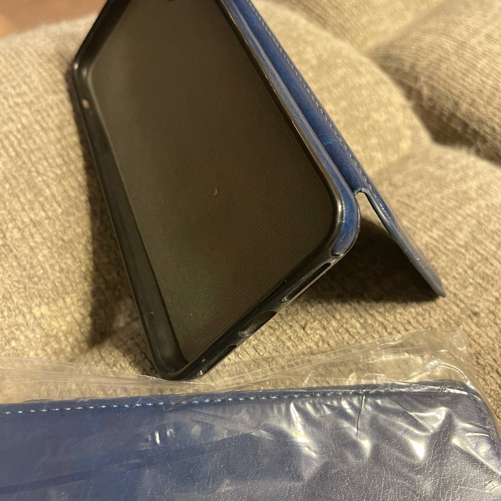 IPhone XS Max Cases-Navy Wallet Cases-lot of 2 - Picture 2 of 5